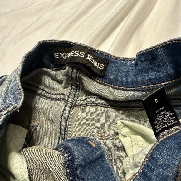 Distressed Jean Shorts - Picture 3 of 3